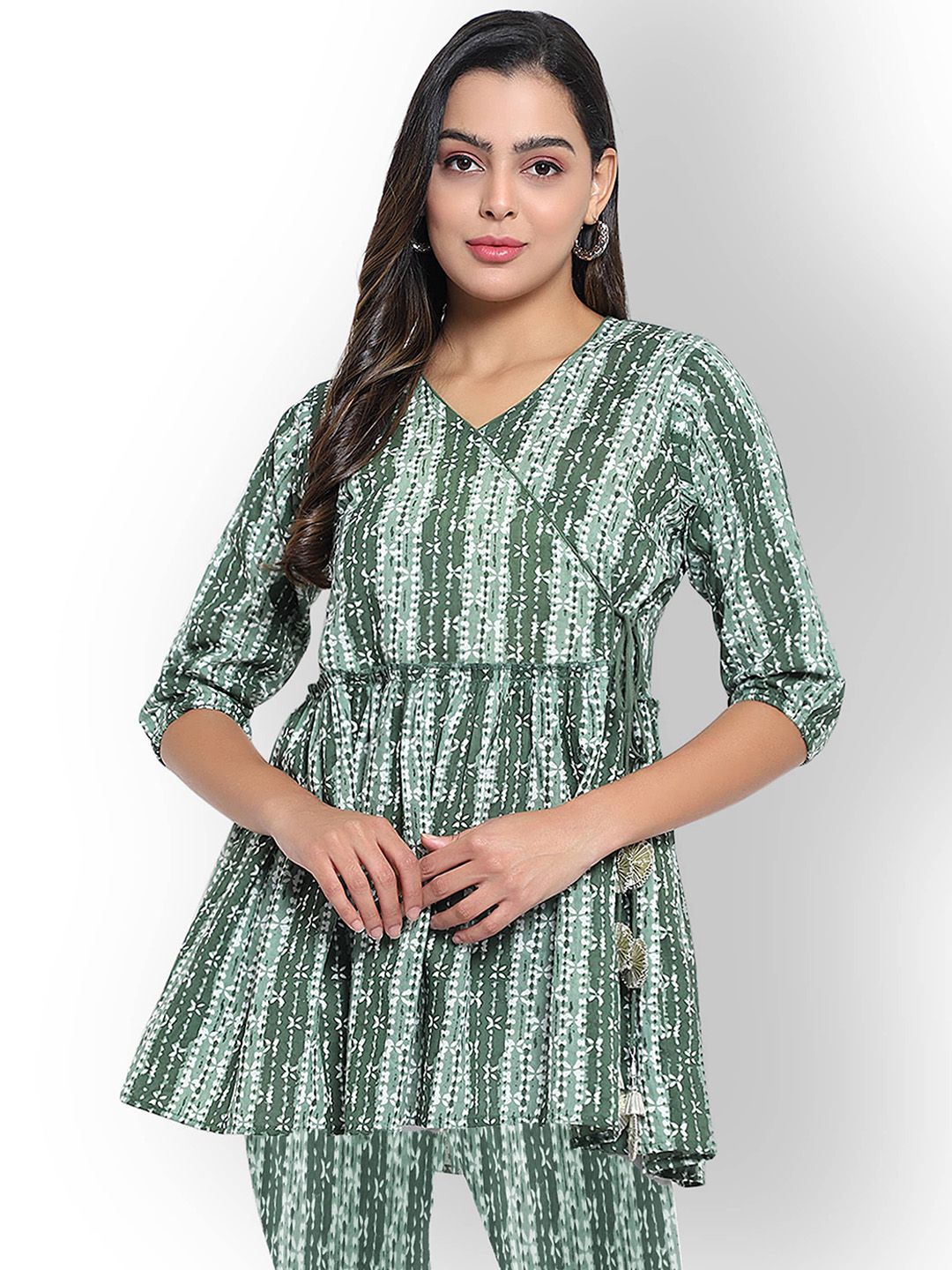 Green Hand Block Co-Ord Set — view 6