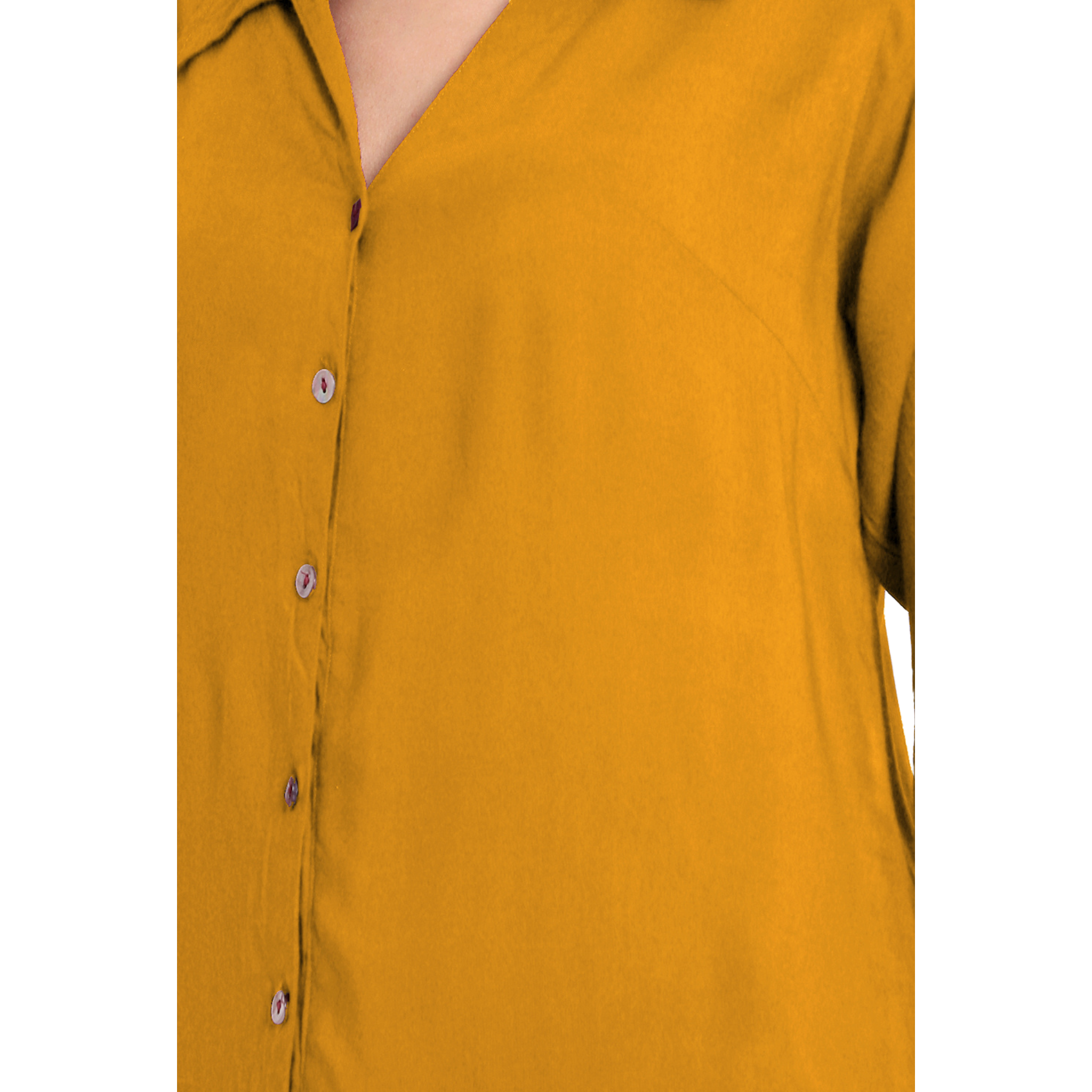 Mustard Longline Shirt