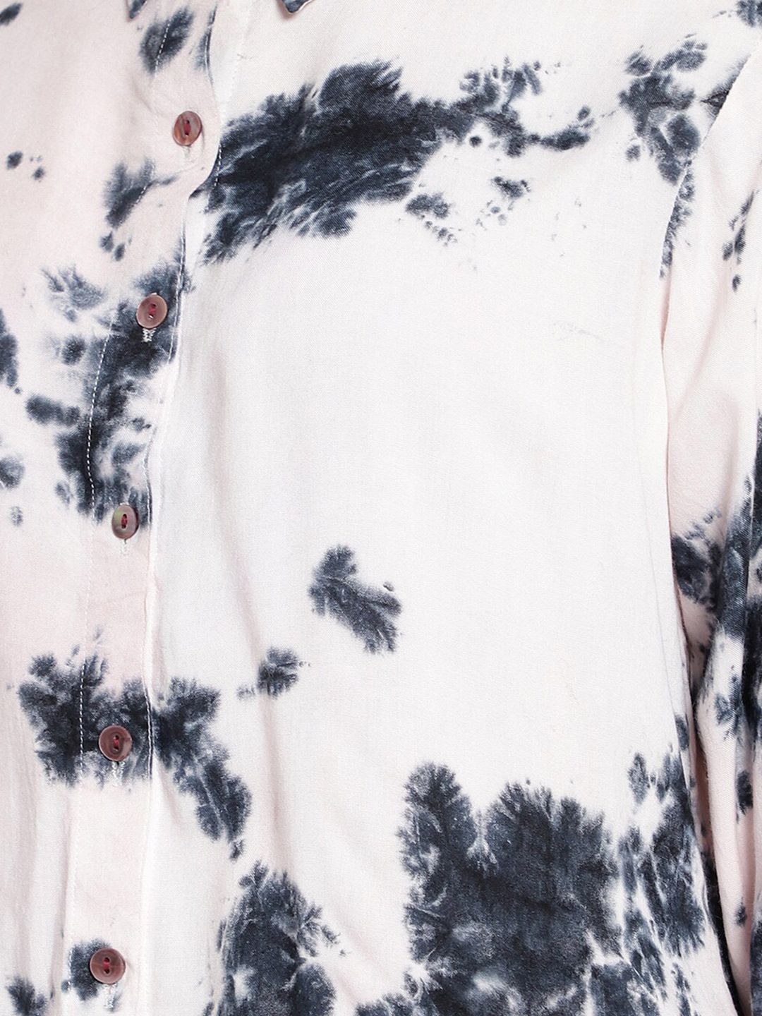 Black and White Tie Dye Shirt — view 9