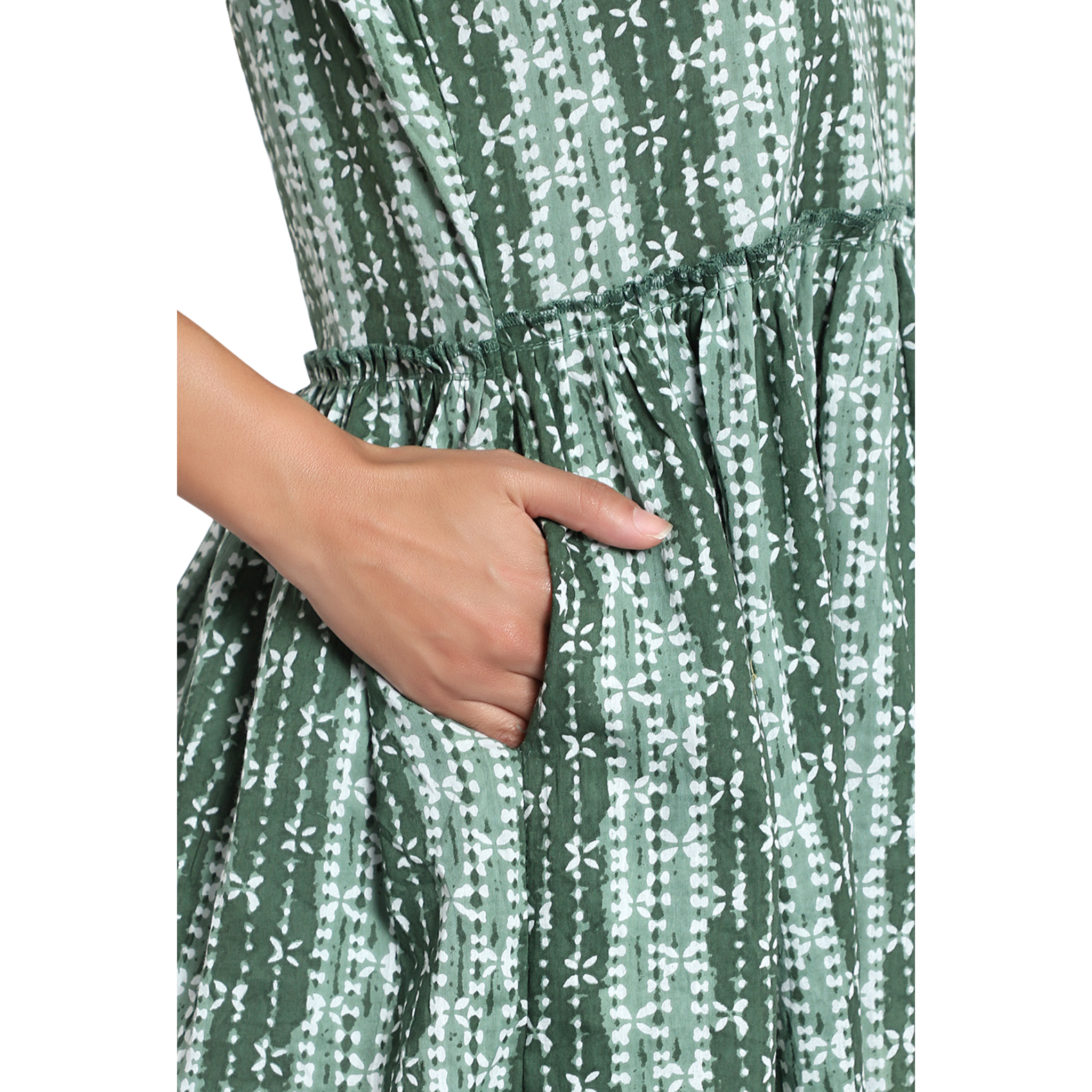 Green Hand Block Co-Ord Set