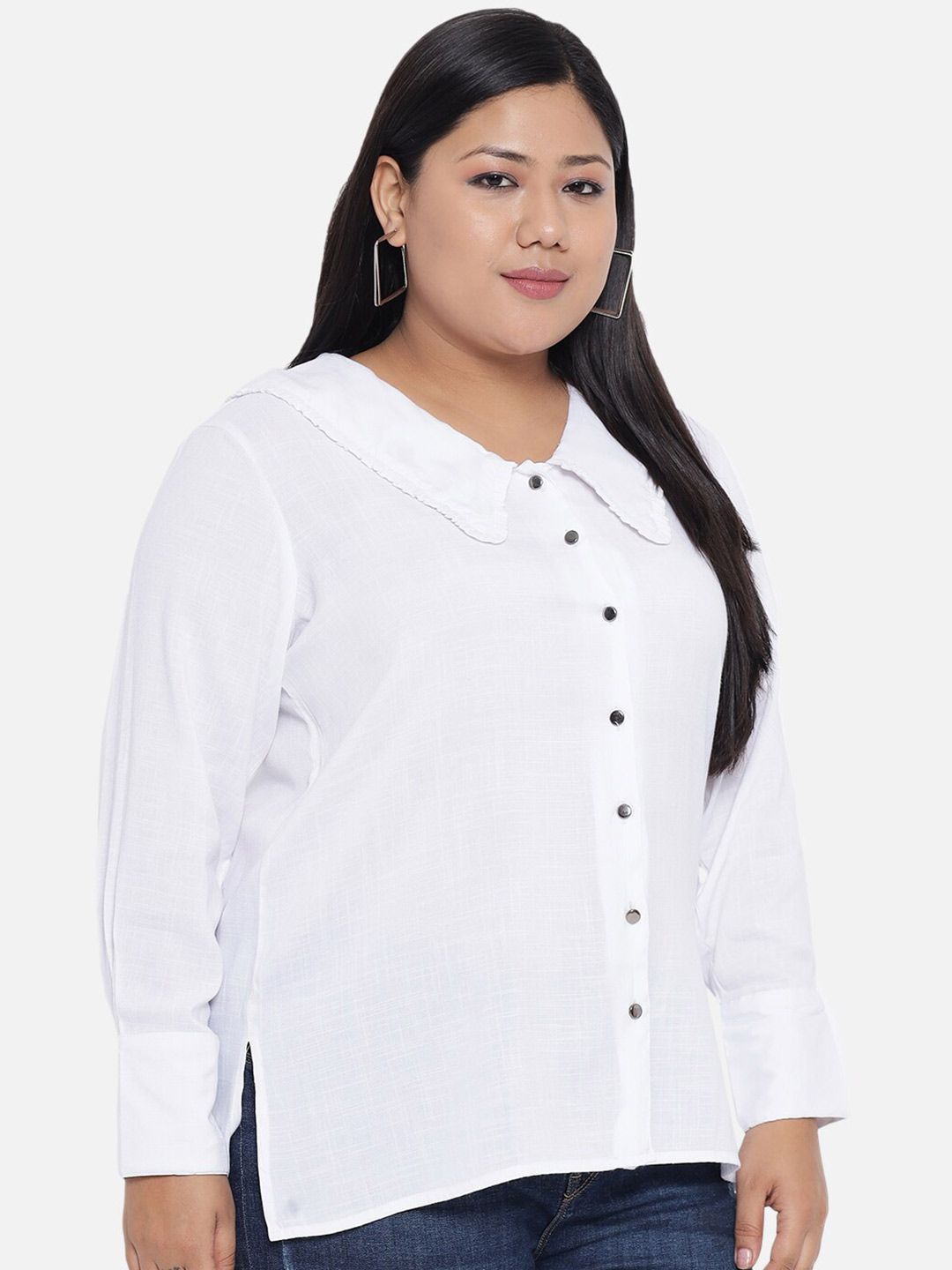White Regular Shirt — view 3