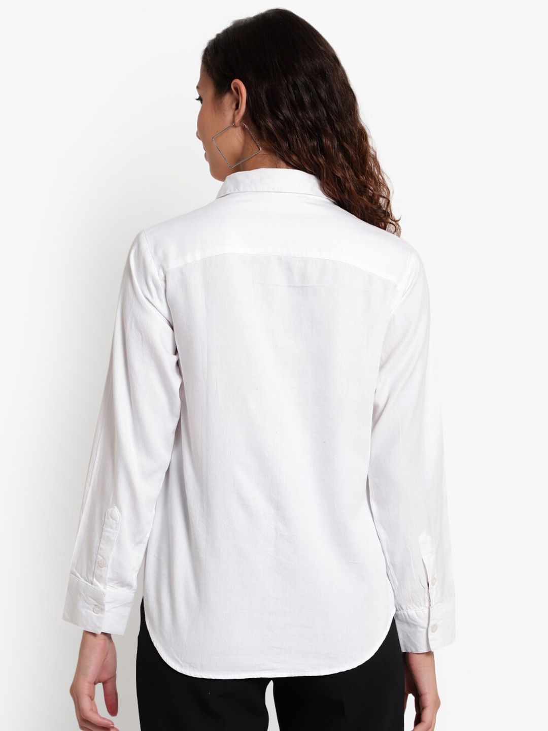 White Formal Shirt — view 5