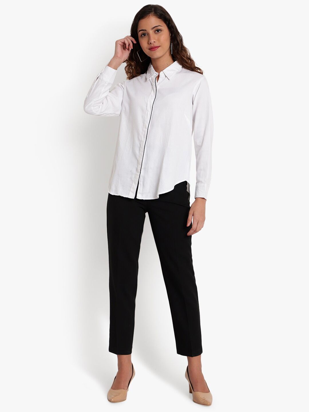 White Formal Shirt — view 6