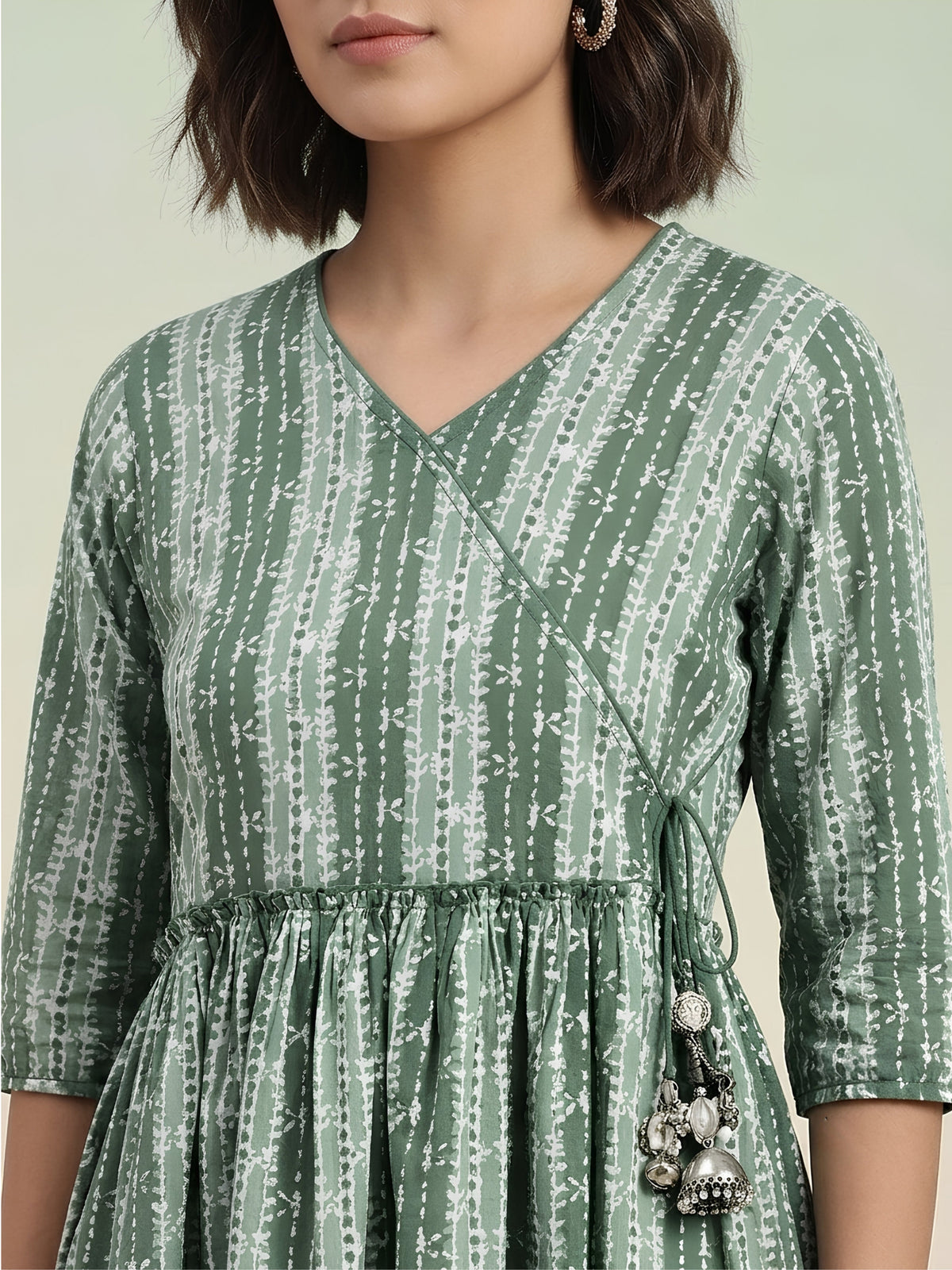 Green Hand Block Co-Ord Set