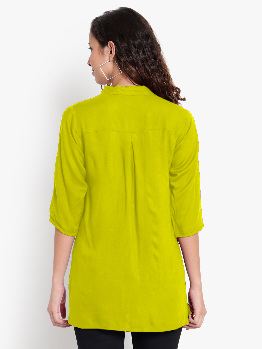 Light Green Longline Shirt