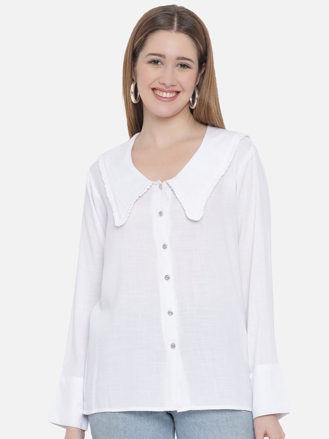 White Regular Shirt — view 7