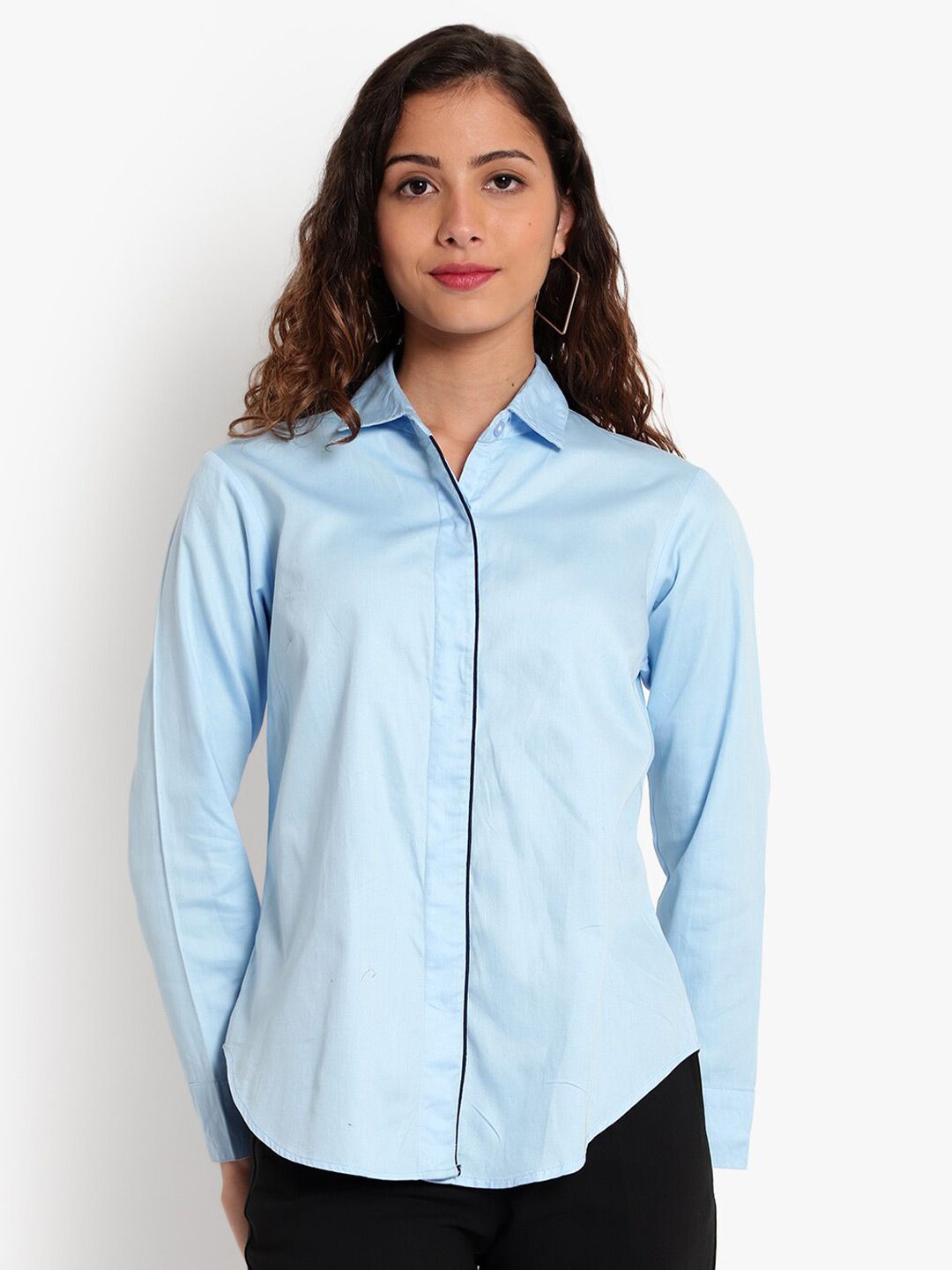 Blue Formal Shirt — view 1
