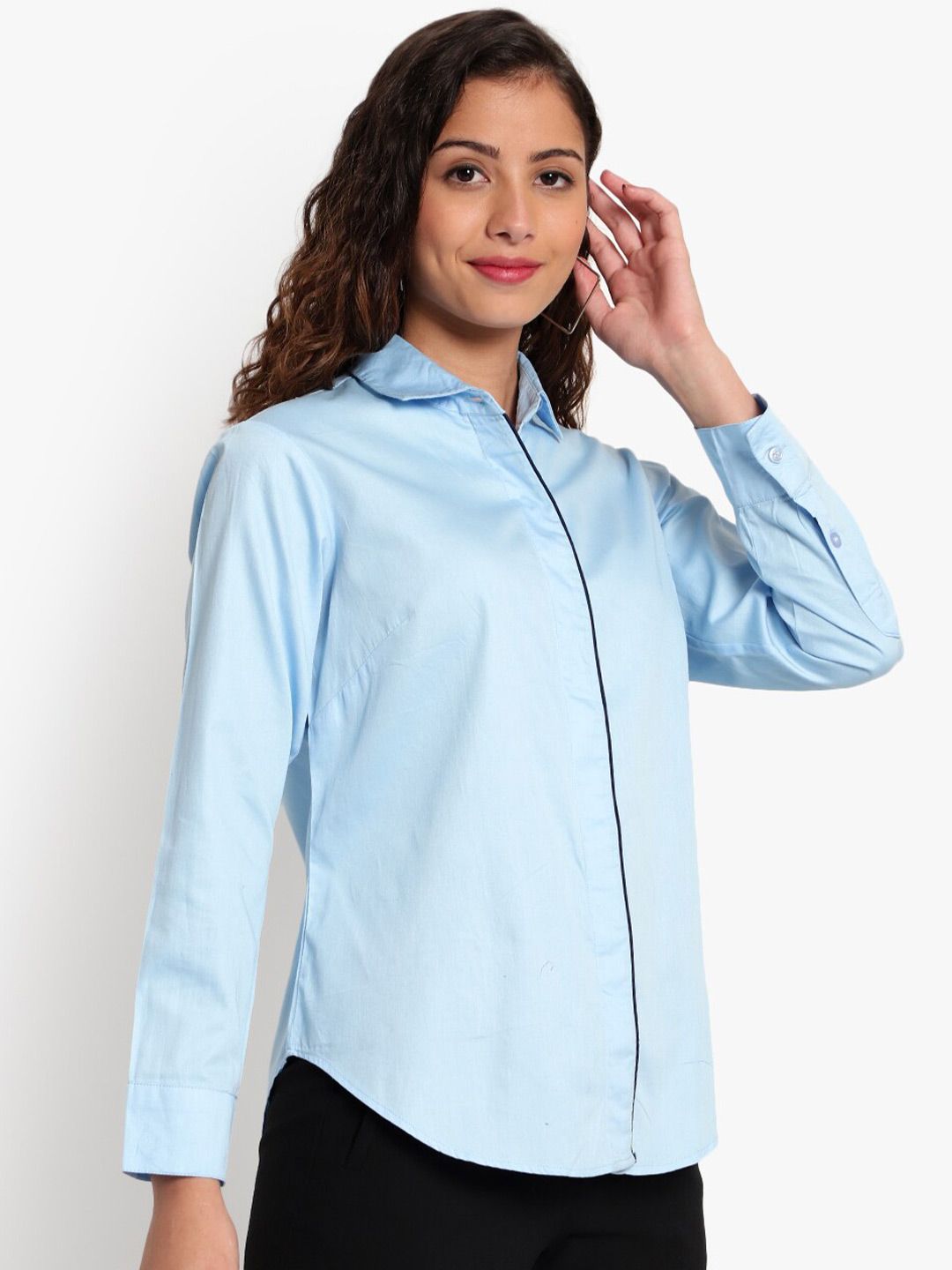 Blue Formal Shirt — view 3