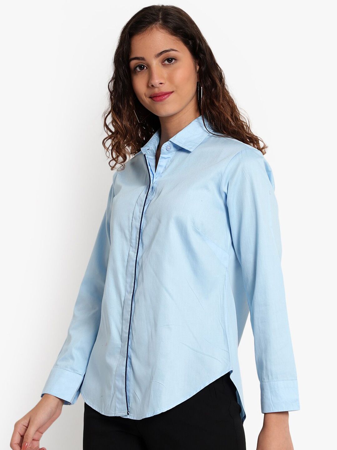 Blue Formal Shirt — view 4