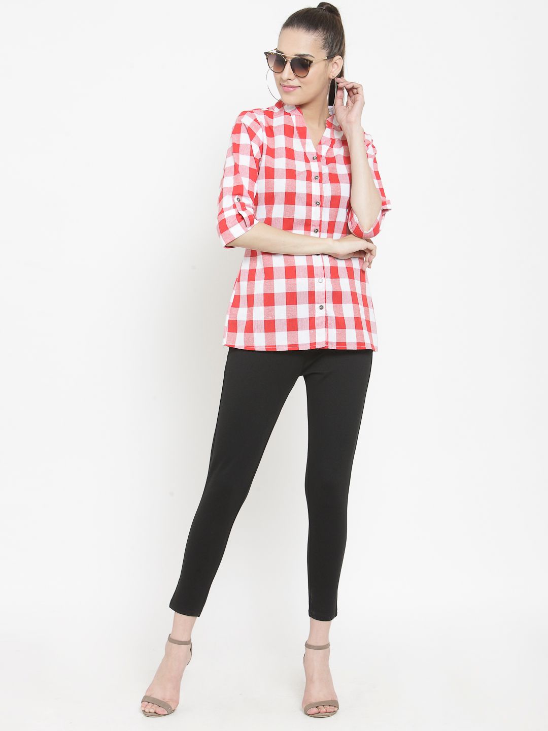Red Checkered Shirt — view 5