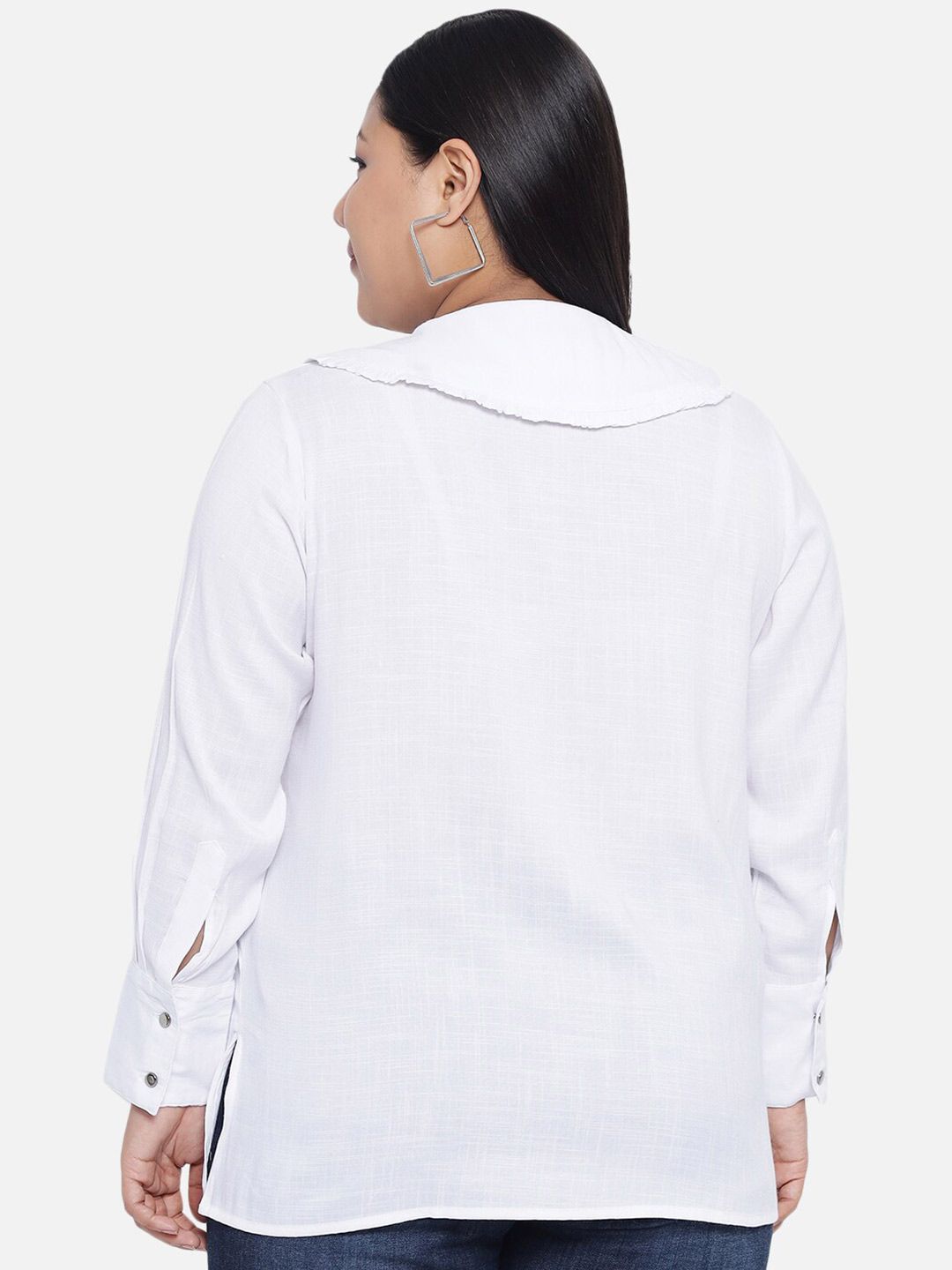 White Regular Shirt — view 5