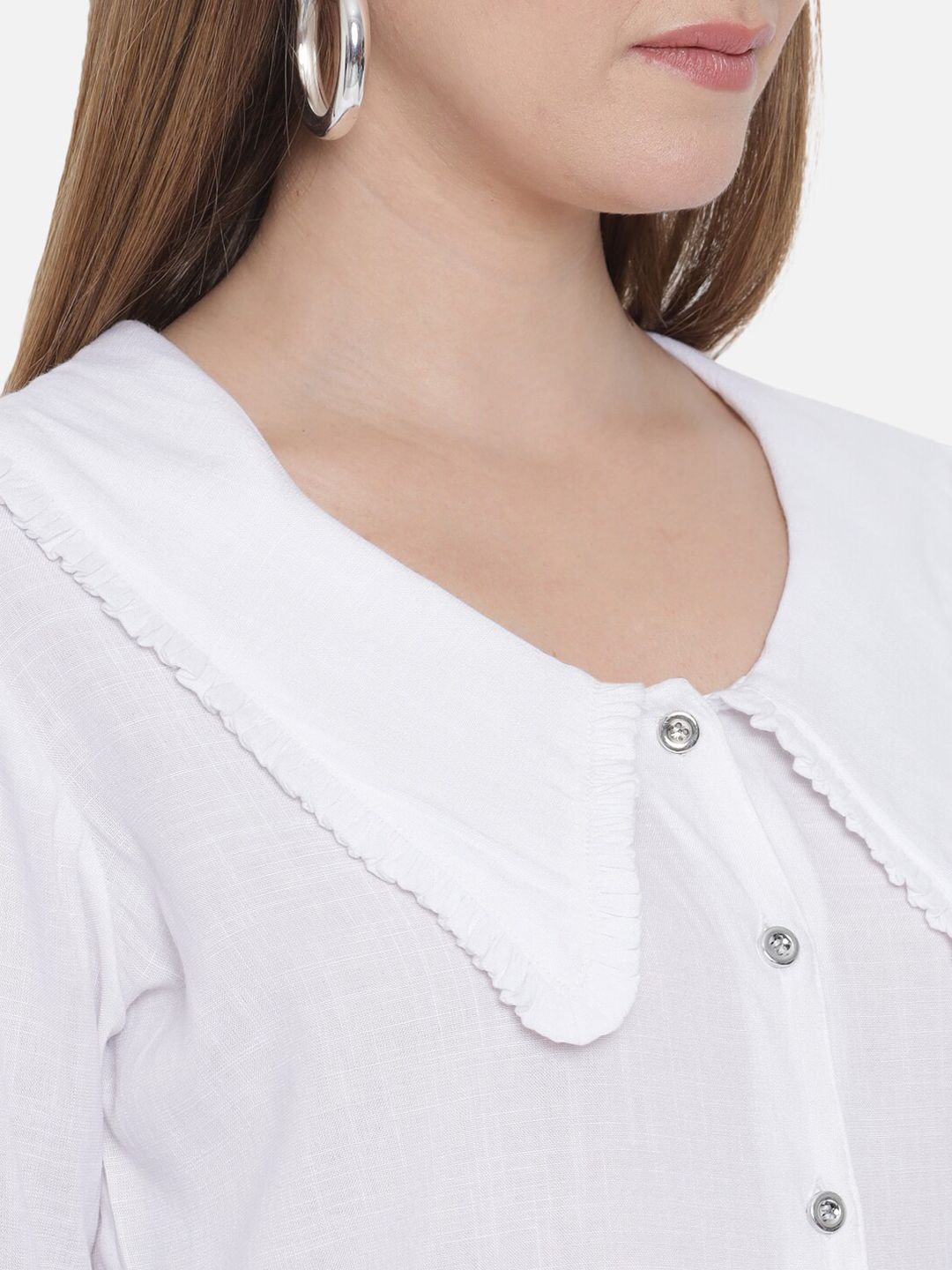 White Regular Shirt — view 8