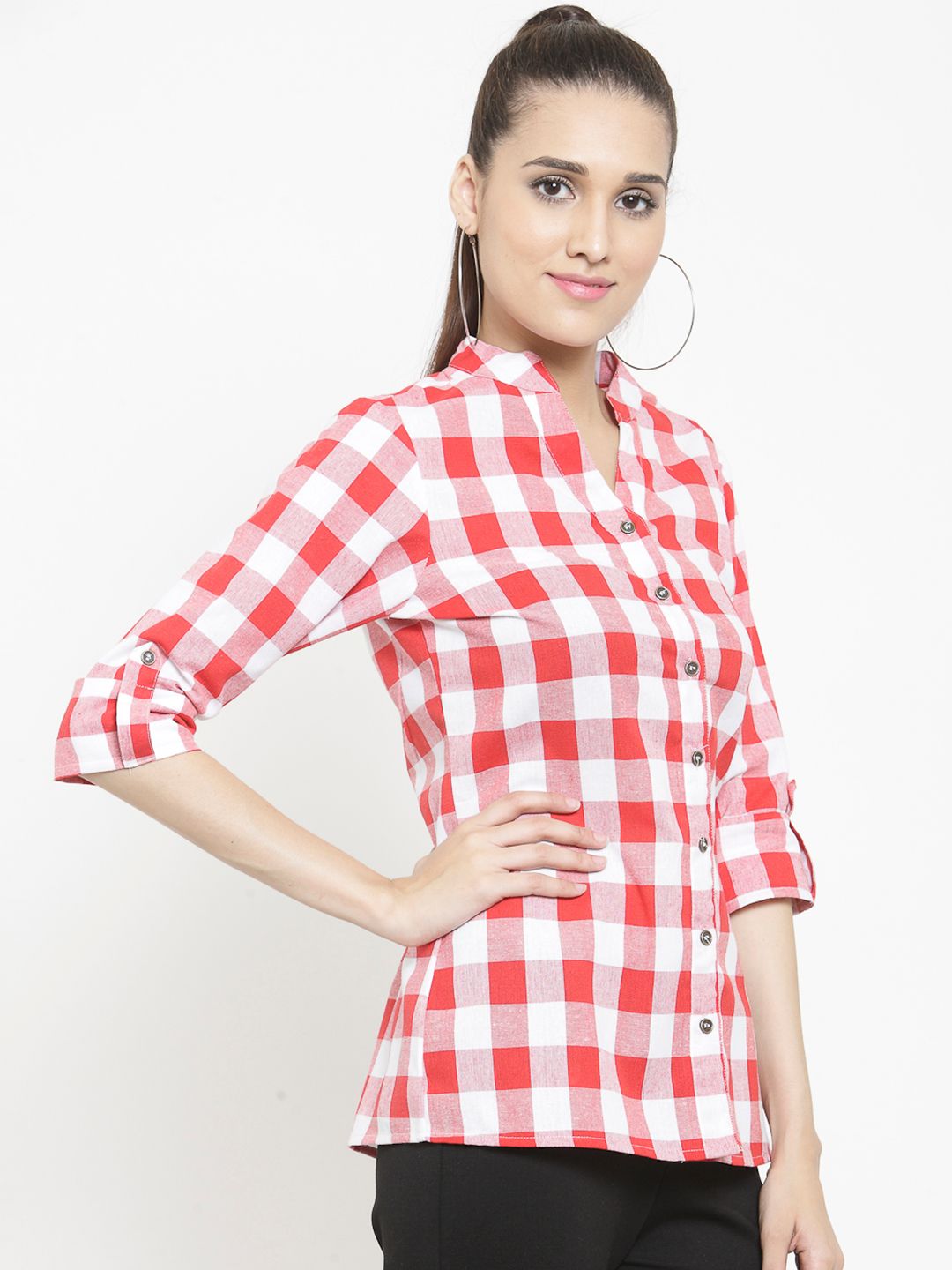 Red Checkered Shirt — view 3