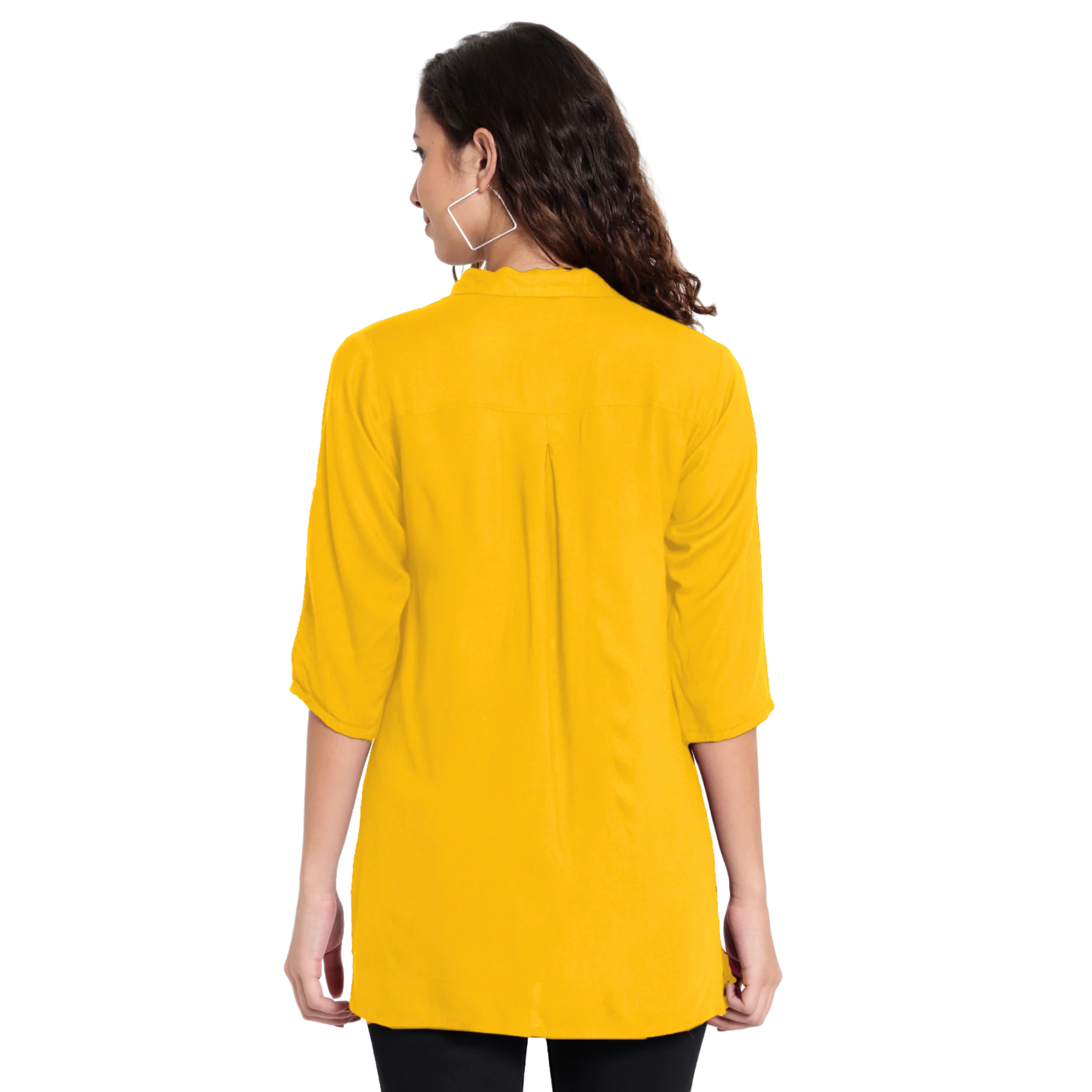 Yellow Longline Shirt
