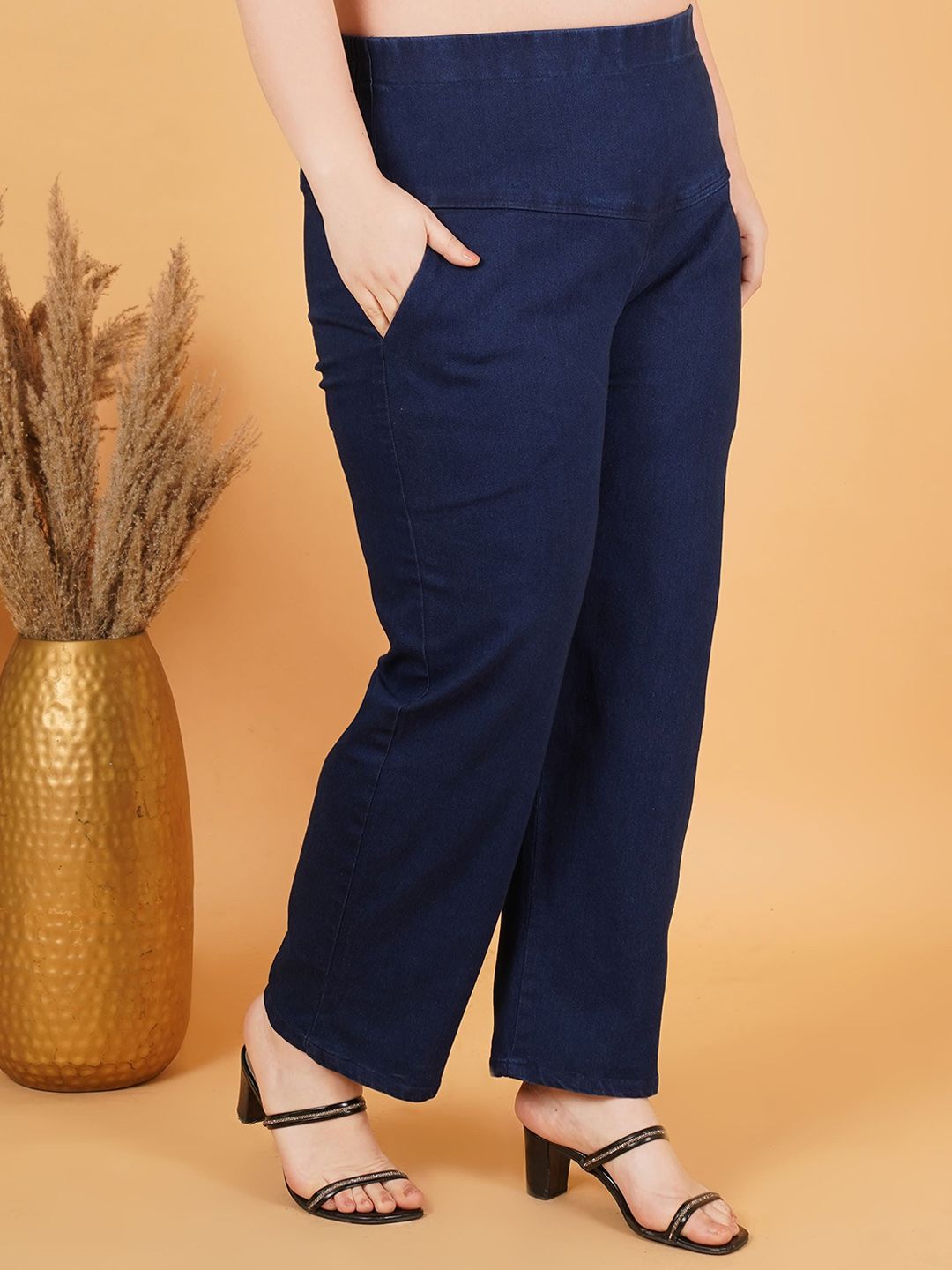 Blue Denim Trousers — view 2