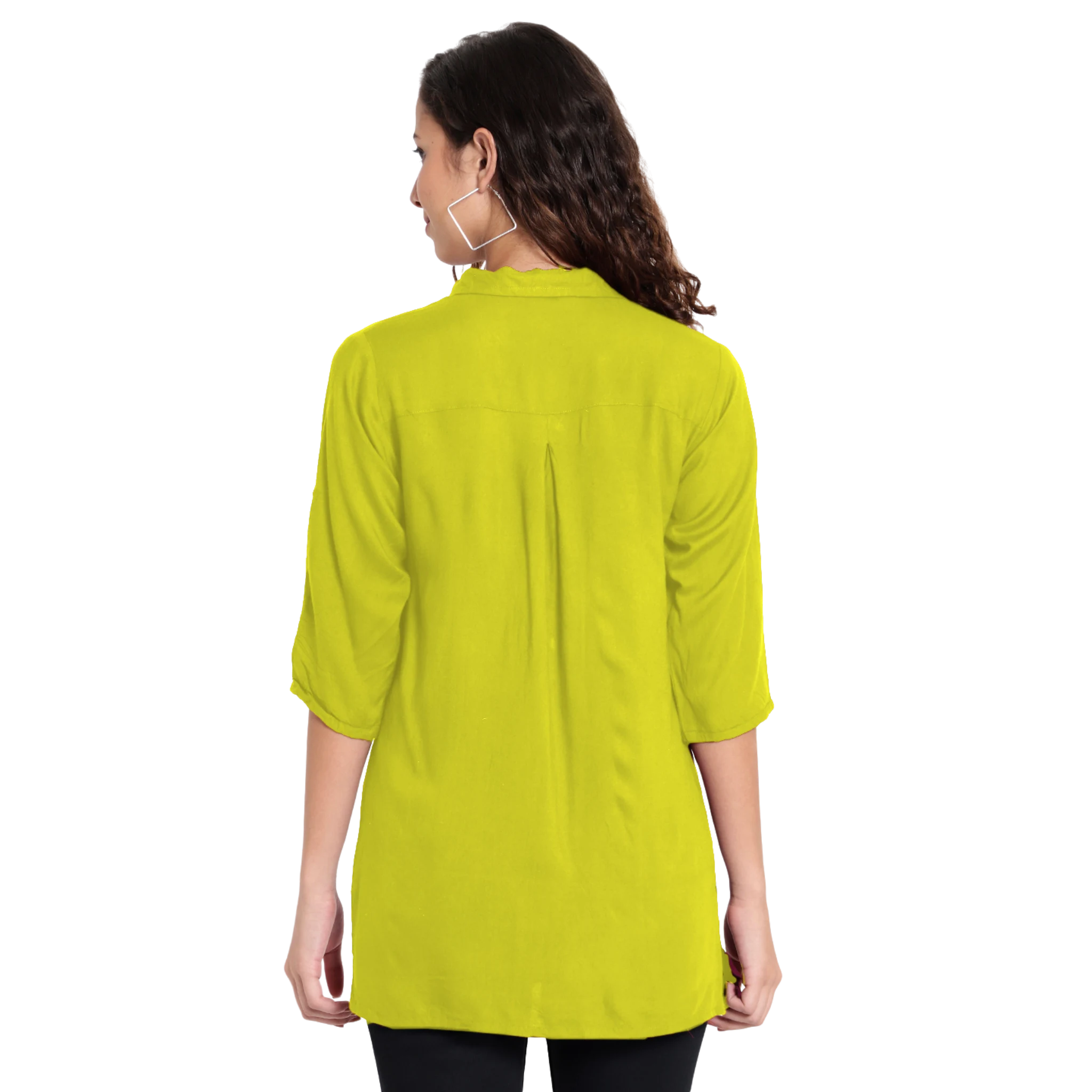 Light Green Longline Shirt