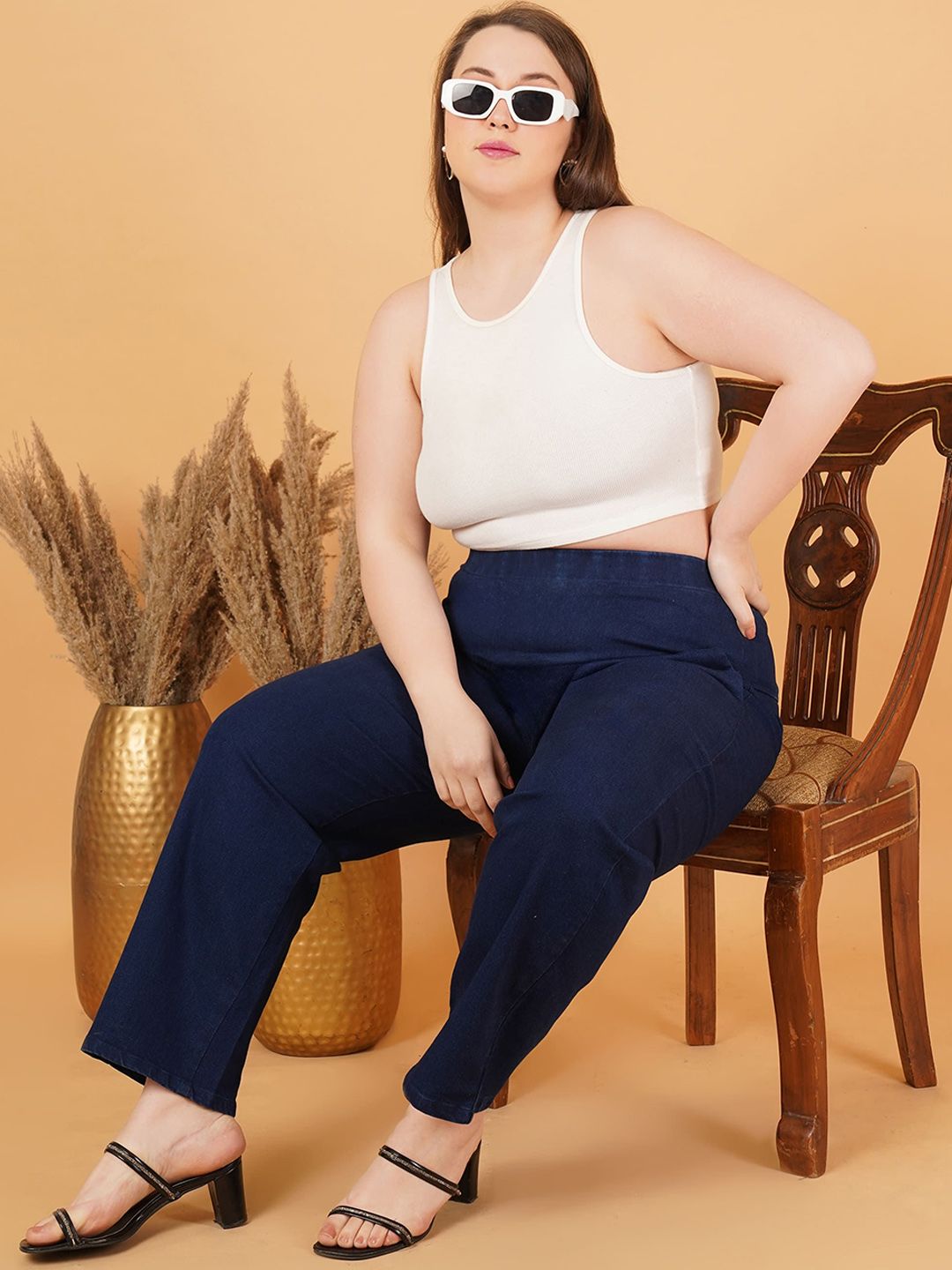 Blue Denim Trousers — view 5