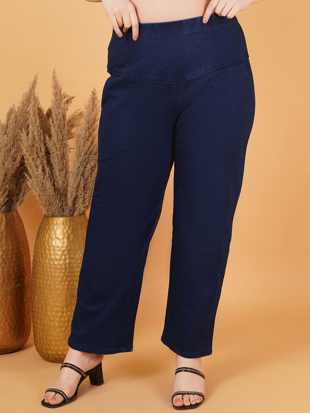 Blue Denim Trousers — view 1